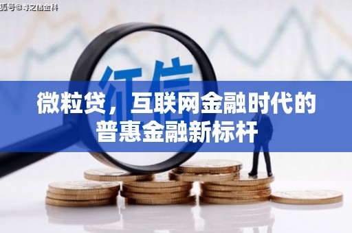 迎泽微粒贷，互联网金融时代的普惠金融新标杆