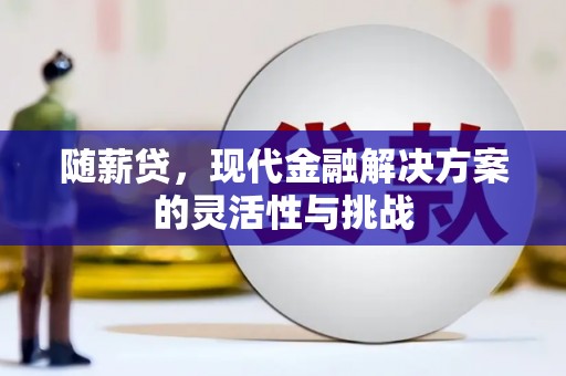 迎泽随薪贷，现代金融解决方案的灵活性与挑战