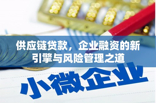 迎泽供应链贷款，企业融资的新引擎与风险管理之道