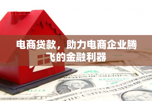 迎泽电商贷款，助力电商企业腾飞的金融利器