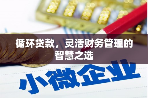 迎泽循环贷款，灵活财务管理的智慧之选