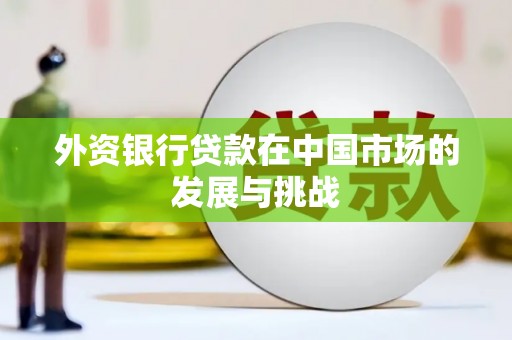 迎泽外资银行贷款在中国市场的发展与挑战