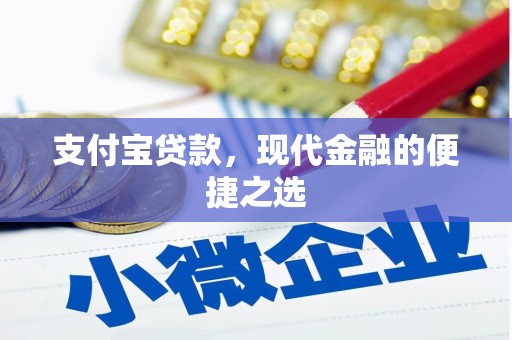 迎泽支付宝贷款，现代金融的便捷之选