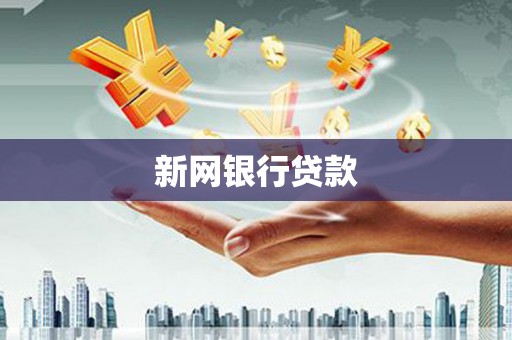迎泽新网银行贷款