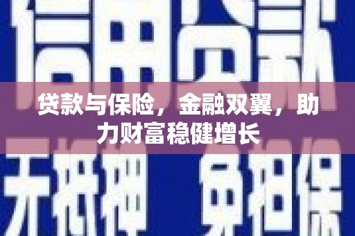 迎泽贷款与保险，金融双翼，助力财富稳健增长