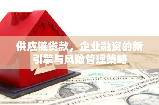 迎泽供应链贷款，企业融资的新引擎与风险管理策略