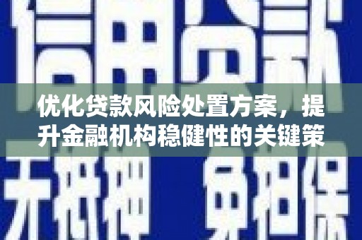 迎泽优化贷款风险处置方案，提升金融机构稳健性的关键策略