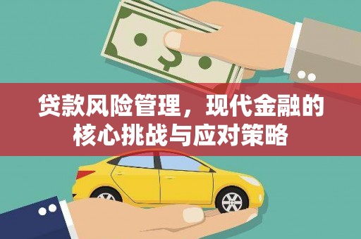 迎泽贷款风险管理，现代金融的核心挑战与应对策略