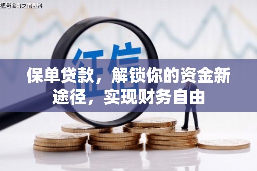 迎泽保单贷款，解锁你的资金新途径，实现财务自由