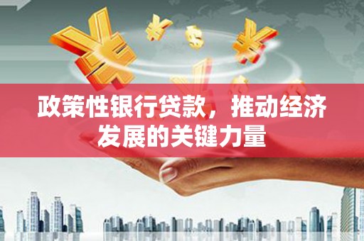 迎泽政策性银行贷款，推动经济发展的关键力量