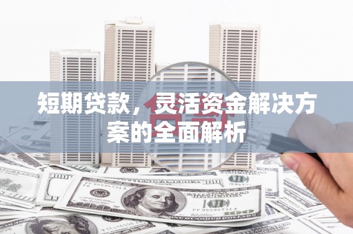 迎泽短期贷款，灵活资金解决方案的全面解析