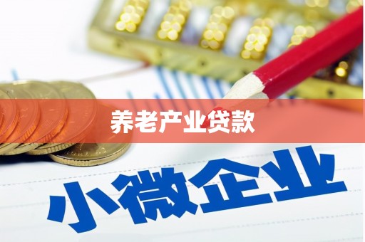 迎泽养老产业贷款
