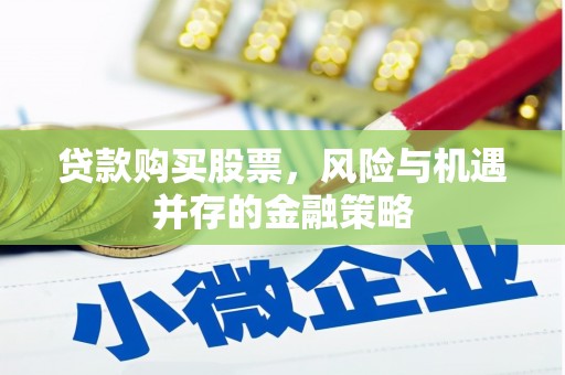 迎泽贷款购买股票，风险与机遇并存的金融策略